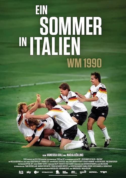 Ein Sommer in Italien - WM 1990 film posteri