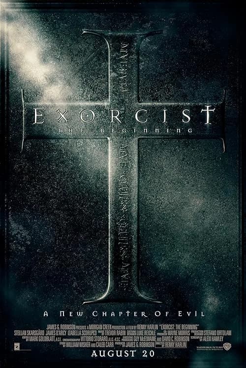 Exorcist: The Beginning film posteri