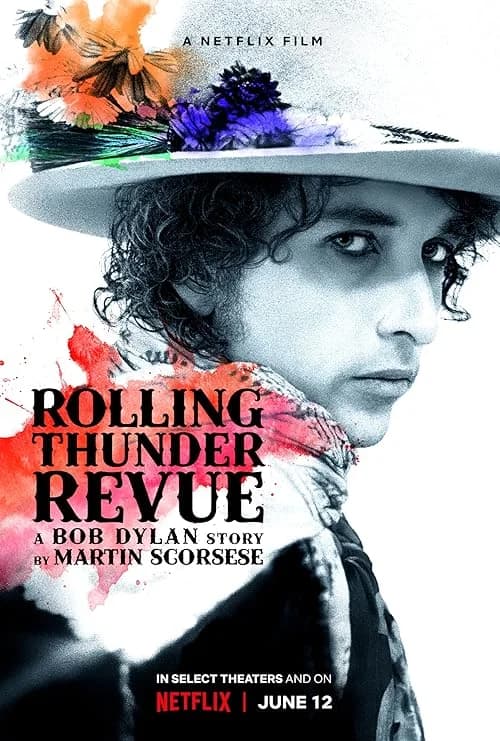 Rolling Thunder Revue: A Bob Dylan Story by Martin Scorsese film posteri