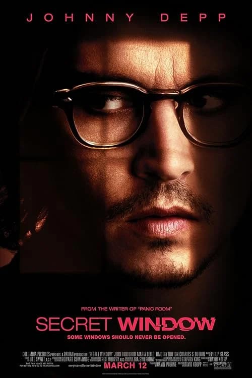 Secret Window film posteri