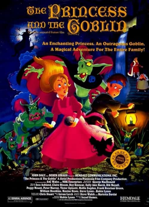 The Princess and the Goblin film posteri